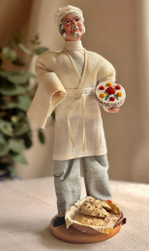 Vintage Sylvette Amy Santon Baker Figurine | Provençal French Folk Art Doll