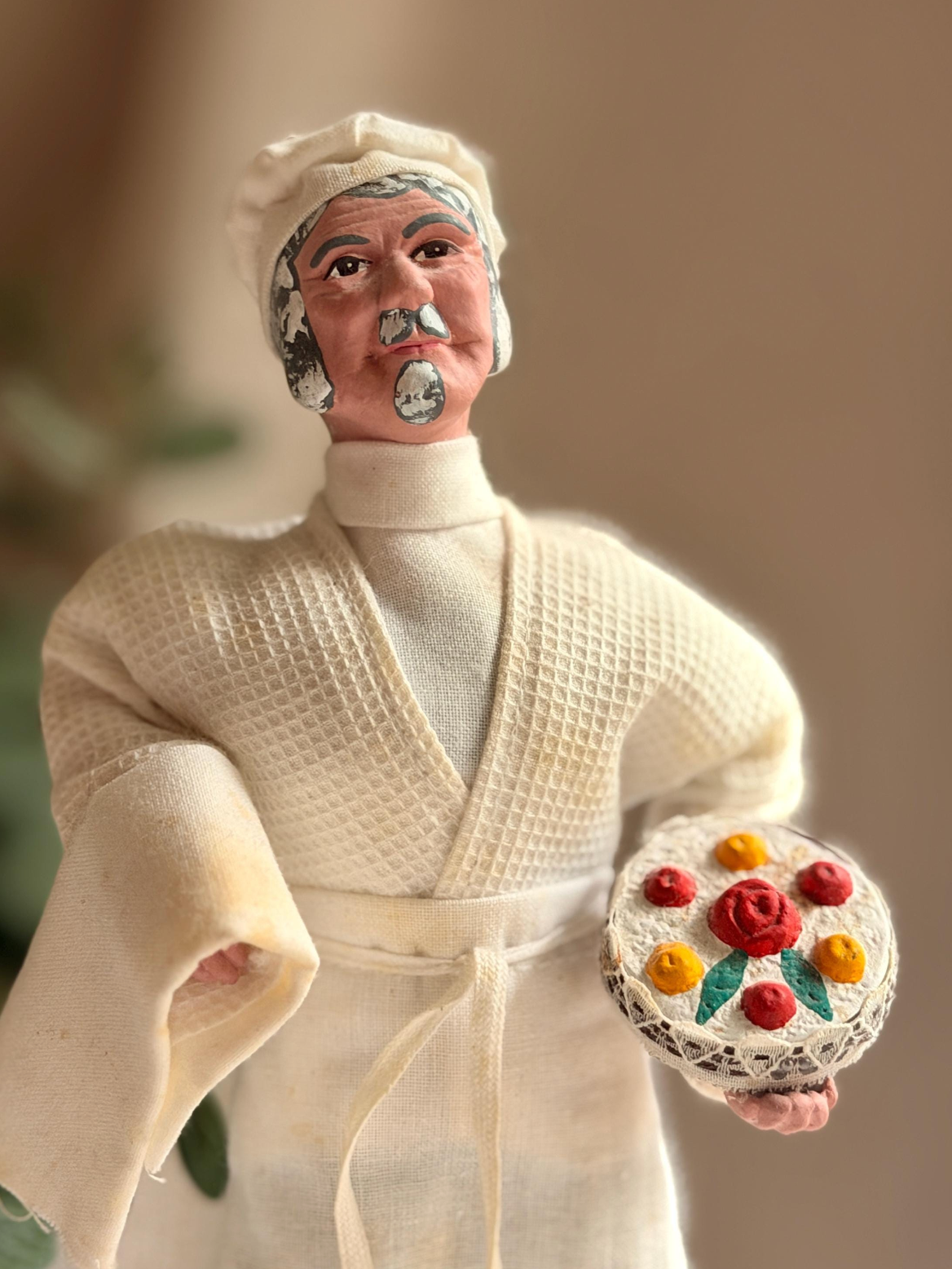 Vintage Sylvette Amy Santon Baker Figurine | Provençal French Folk Art Doll